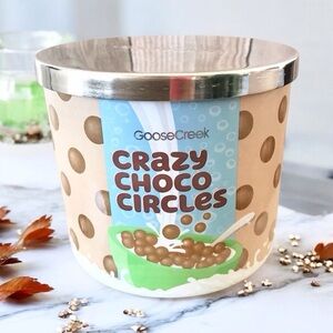 🆕40+ Hrs Crazy Choco Circles 3 Wick Candle